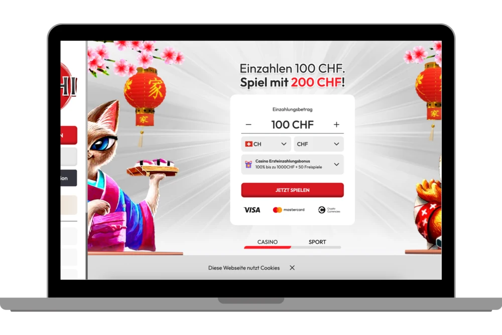 Sushi Casino Bonus im Test.